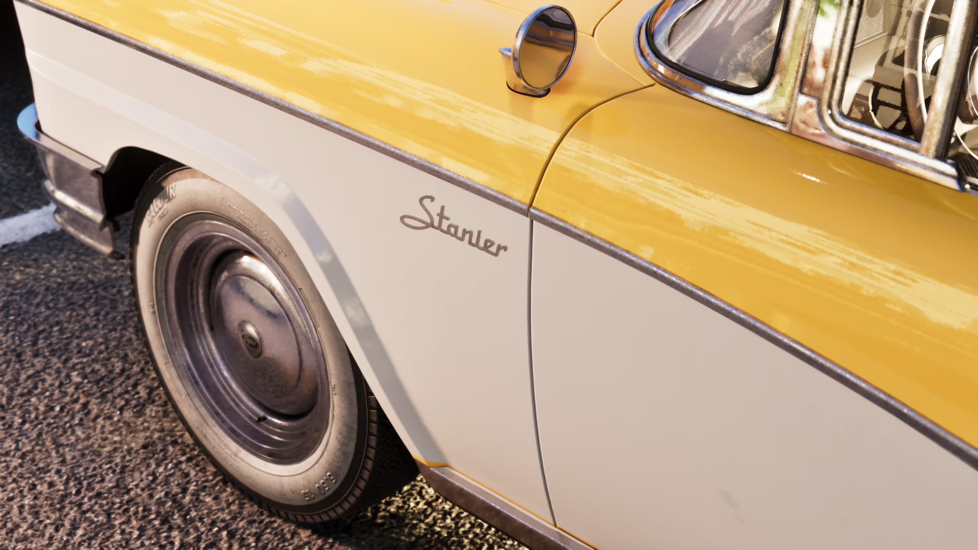 Pack Vintage Vice City — Détail Vapid Stanier